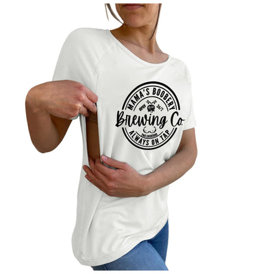 Camiseta Maternidad y Lactancia de Manga Corta para Mujer - Image 10