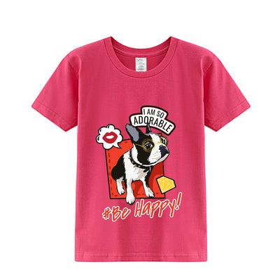 Playera Bulldog Francés Estampado Verano Manga Media - Image 15