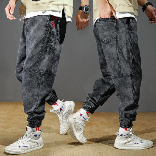 Jeans Holgados para Hombre con Bordado Artesanal - Image 8