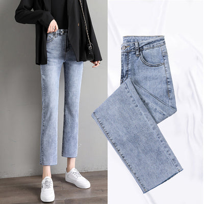 Pantalón Recto de 9 Puntos Casual Tipo Cigarrillo - Image 9