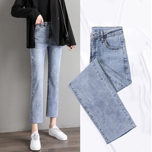 Pantalón Recto de 9 Puntos Casual Tipo Cigarrillo - Image 9