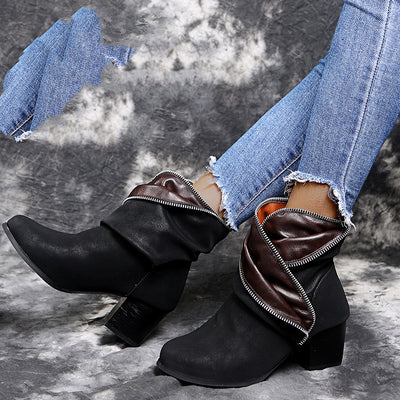 Zapatos Mujer Talla Grande con Tacón Grueso - Diseño Elegante y Cómodo - Image 10