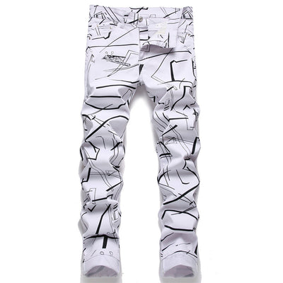 Pantalones de Algodón Estampado Digital para Hombre - Colección Verano
