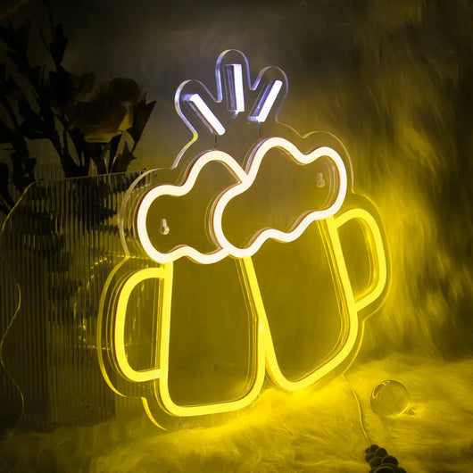 Letrero Neon LED Bar Beer Cheers - Luz Decorativa - Image 9
