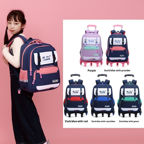 Mochila Escolar Ergonómica con Protección Dorsal, Impermeable y Gran Capacidad