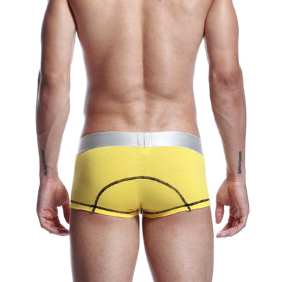 Calzoncillos de Algodón Azul Oscuro para Hombre con Franja Reflectante - Image 9