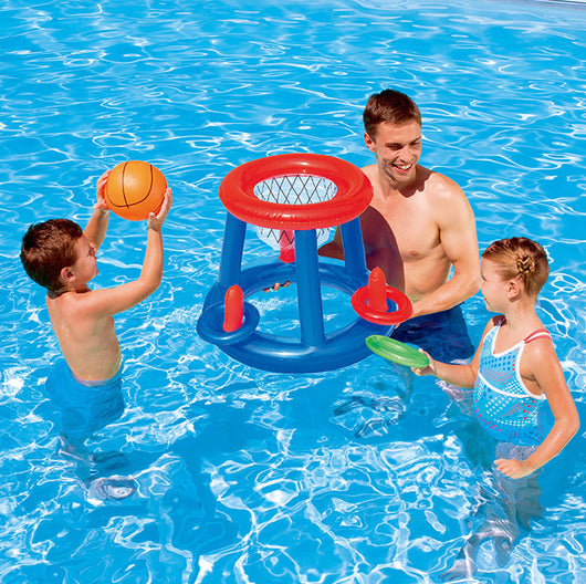 Aro de Baloncesto Inflable con Marco PVC - Juego de Tiro al Agua - Image 7