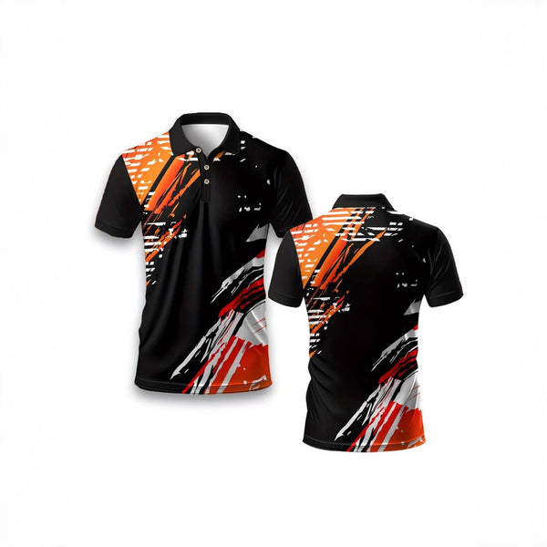 Playera Deportiva Manga Corta Transpirable con Cuello Tipo Polo