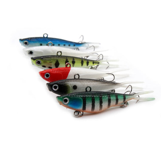 Señuelo de Plomo Plateado VIB 95cm 21G para Pesca Profesional - Image 3