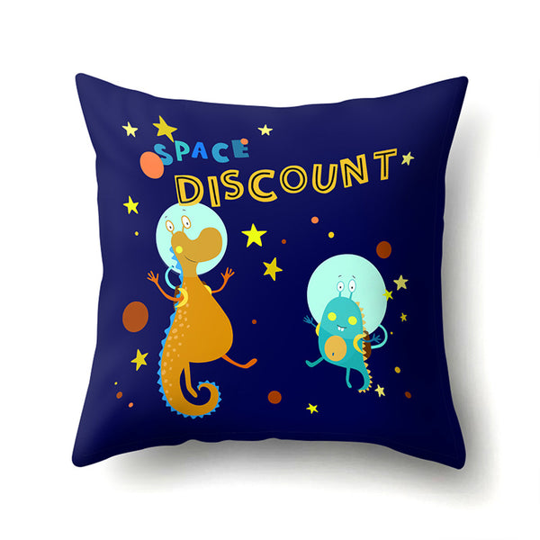 Funda de Almohada Dinosaurio Estampado Simple Poliéster