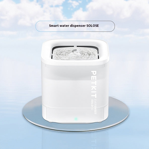 Dispensador Inteligente de Agua para Mascotas con Filtro Inalámbrico