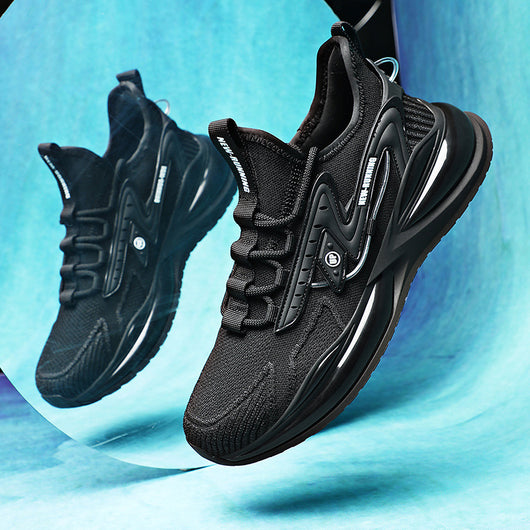 Zapatillas Deportivas Tejidas Ultraligeras para Hombre - Suela Blanda y Flexible - Image 3
