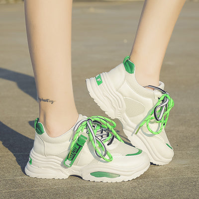 Zapatillas Deportivas Plataforma Blancas - Image 5