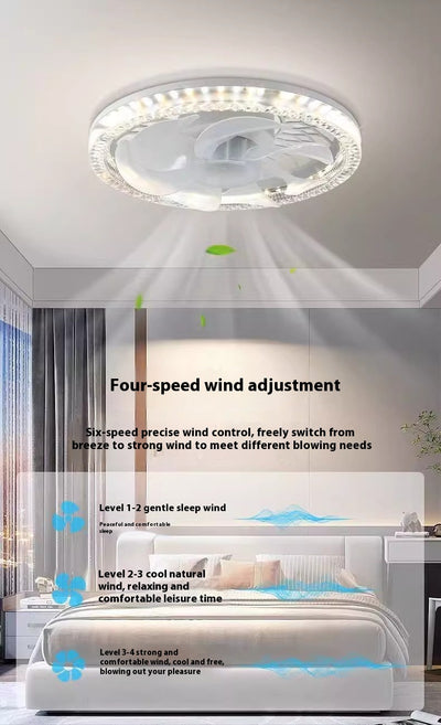 Lámpara Ventilador LED con Control Remoto Integrado - Image 9
