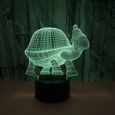 Lámpara 3D Tortuga Luminosa - Image 2