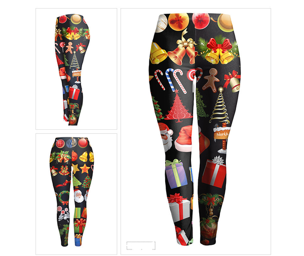 Leggings Navideños 3D Edición Limitada