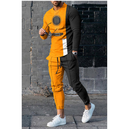 Conjunto Deportivo Casual Multicolor de Manga Larga para Hombre - Image 15