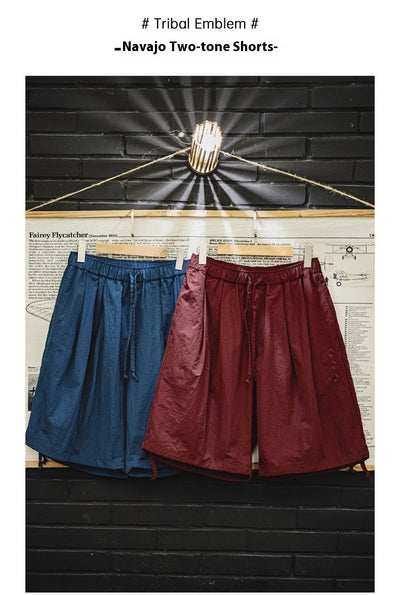 Shorts de Playa Hombre Bordados Ligeros y Sueltos - Image 11