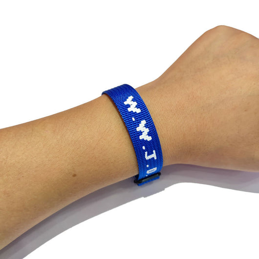 Pulsera Ajustable con Cinta Jacquard Estampada WWJD Unisex - Image 38