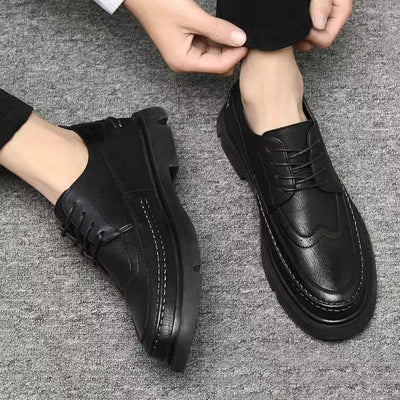 Zapatos de Cuero para Hombre Transpirables - Estilo Business Casual Elegante - Image 7