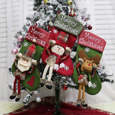 Set de Medias Navideñas 3D Gigantes - Decoraciones Navidad 2024 - Image 3