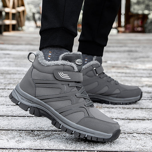 Zapatos de Caminar Impermeables para Adultos Mayores - Cuero Resistente - Image 15