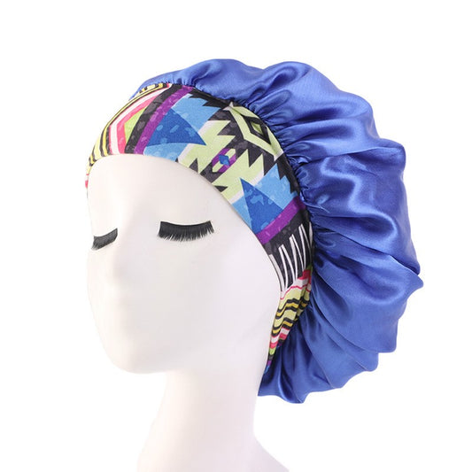 Banda para cabello ancha con gorro nocturno