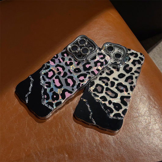 Funda Leopardo con Soporte para Lente - Protección y Estilo - Image 9
