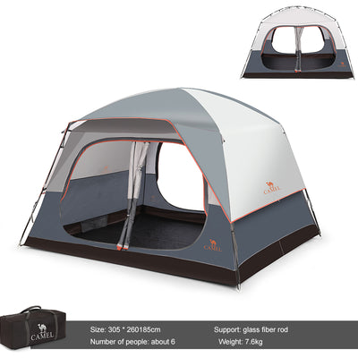 Tienda de Campaña Automática Impermeable con Postes de Vidrio - Espaciosa para Camping y Viajes - Image 5