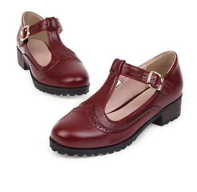 Zapatos de Verano Calados para Mujer con Tacón Bajo - Image 11