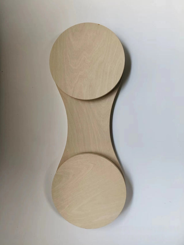 Tabla de Equilibrio para Entrenamiento de Tenis y Surf con Cadena de Potencia