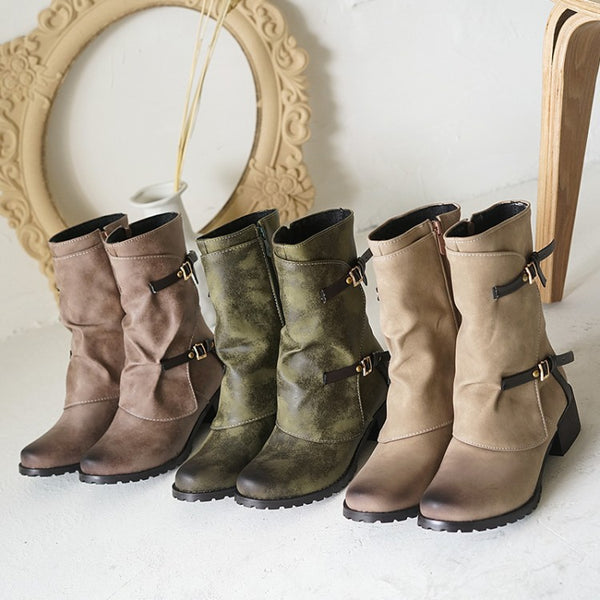Botas Martin con Hebilla Británica de Impacto