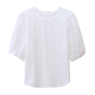 Blusa Retro Francesa con Mangas Abullonadas - Image 8