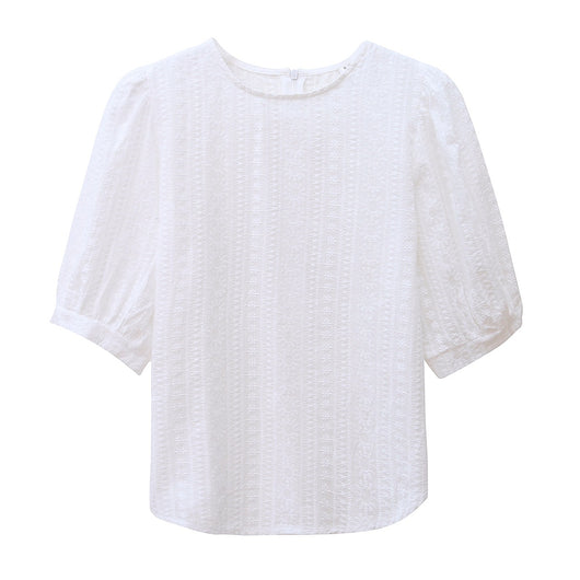 Blusa Retro Francesa con Mangas Abullonadas - Image 8