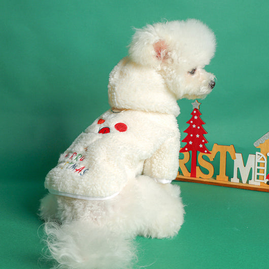 Abrigo Navideño Cálido para Perros y Gatos - Diseño Muñeco de Nieve Esponjoso - Image 23