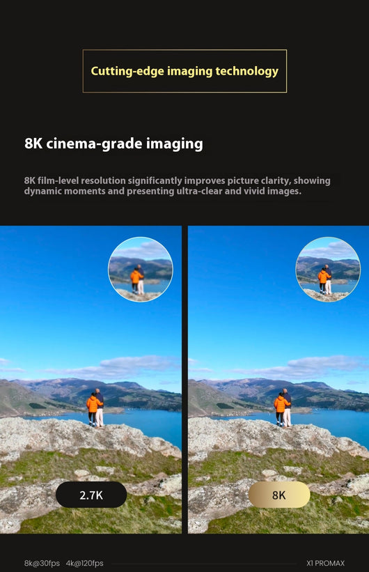 Cámara de Drones 8K para Viajes con IA y Estabilización Avanzada - Image 13