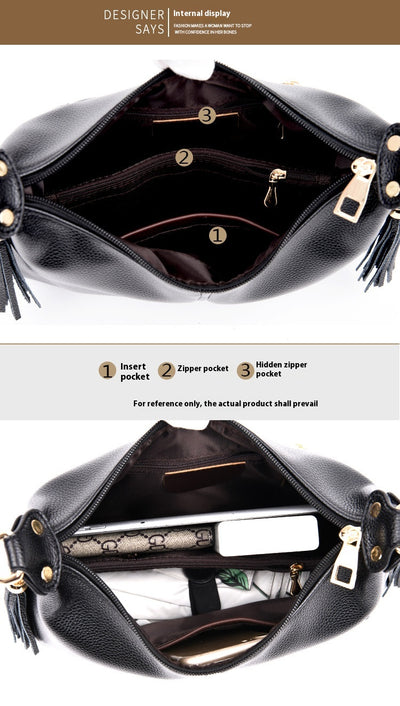 Bolso de Cuero Suave para Mamá - Bandolera Elegante Multiuso - Image 23
