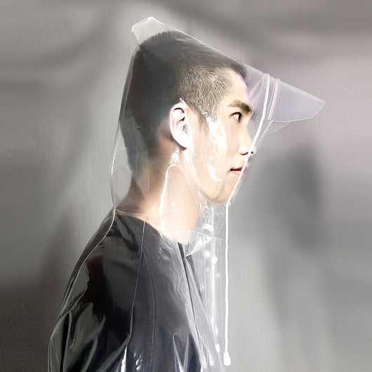 Impermeable Transparente Grueso con Patrón de Lichi - Image 11