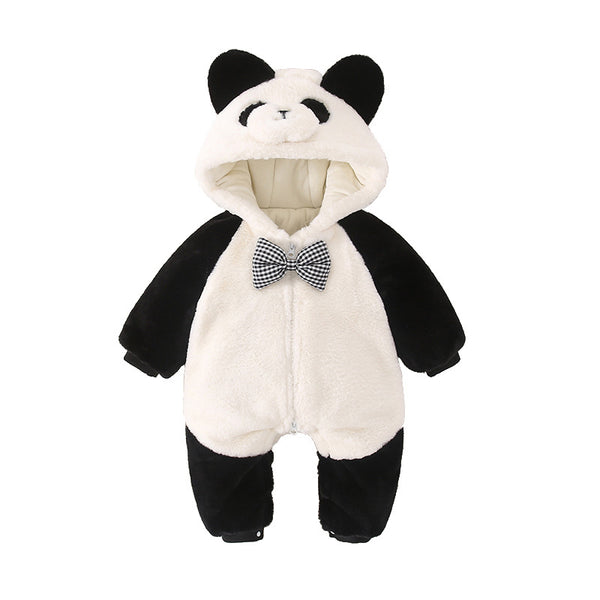 Pijama Enterizo Bebé Diseño Panda Adorable