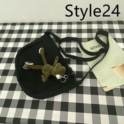 Bolsa Mensajero de Lona para Hombre - Bolso de Hombro Ligero y Versátil - Image 25