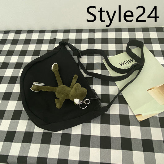 Bolsa Mensajero de Lona para Hombre - Bolso de Hombro Ligero y Versátil - Image 25