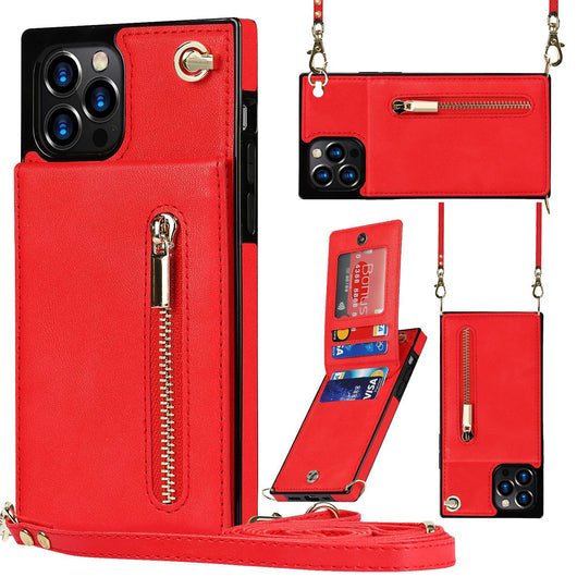 Funda Mensajero de Cuero con Compartimentos para Tarjetas - Estilo Explosivo - Image 11