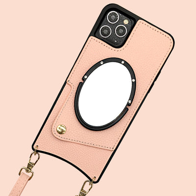 Funda Diagonal para Celular con Bolsillos de Tarjeta y Correa - Image 26