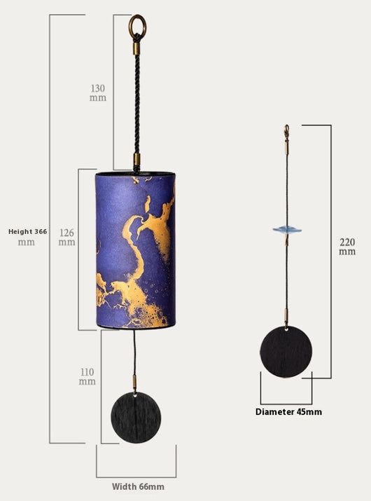 Carillón de Viento Sanador con Acordes Musicales - Decoración Retro para Exteriores - Image 9
