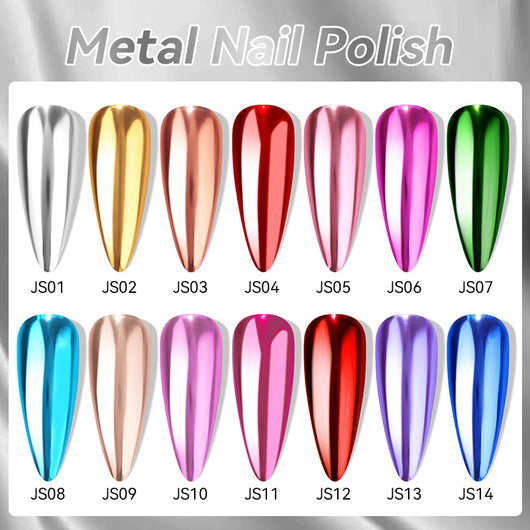 Esmalte de Uñas Espejo Metalizado Secado Rápido sin Horno - Image 5