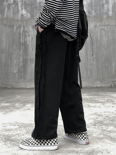 Pantalones Rectos Vintage de Pierna Ancha - Image 21