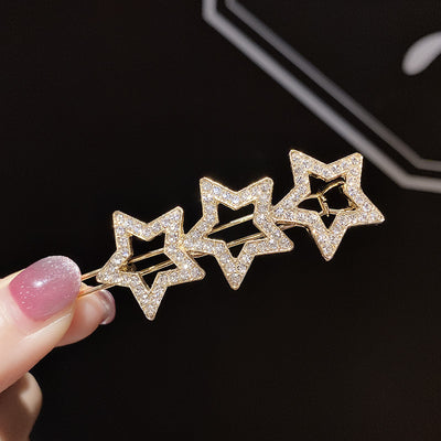 Clip para cabello con estrella de cristales brillantes - Image 6