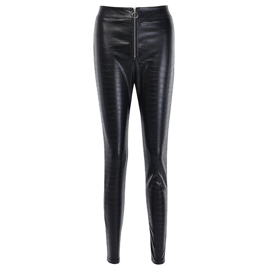 Leggings de Cuero PU con Cierre - Image 6