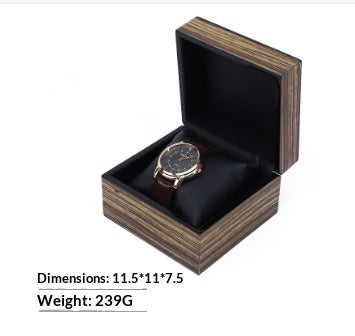 Caja de Almacenamiento y Exhibición para Relojes en Madera Lacada - Image 8