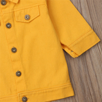 Chaqueta Denim Infantil Otoño Manga Larga - Image 9